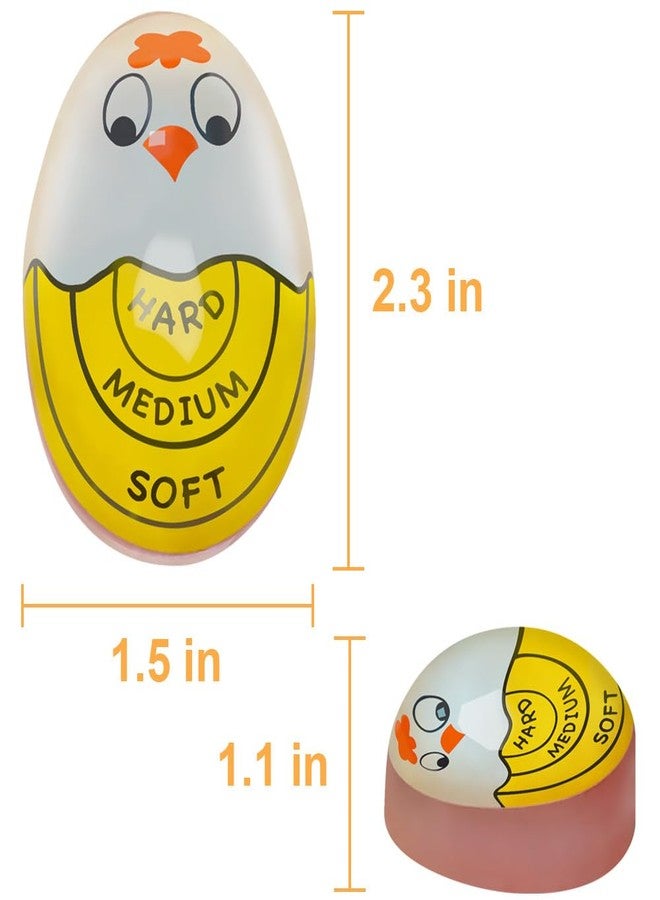 MarsHopper Egg Boiling Timer 3-Pack - Color-Changing in-Water Indicator for Soft, Medium & Hard Eggs - Image 2